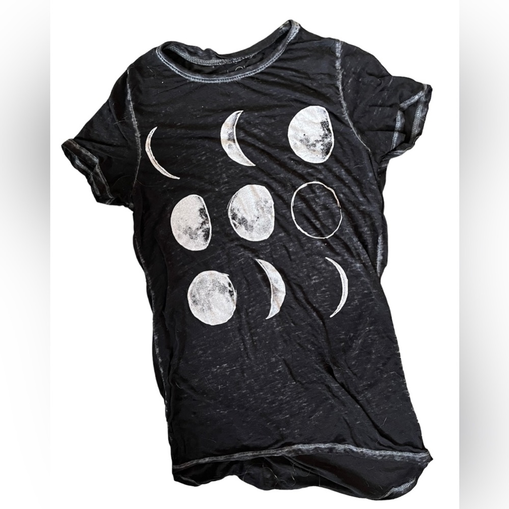 Sheer Moon Phases Top XS